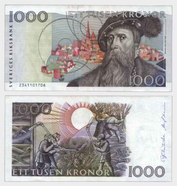 1992 - 1000 Kronor