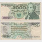 1988 - 5000 Zlotych