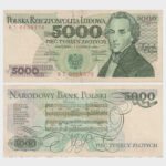 1986 - 5000 Zlotych