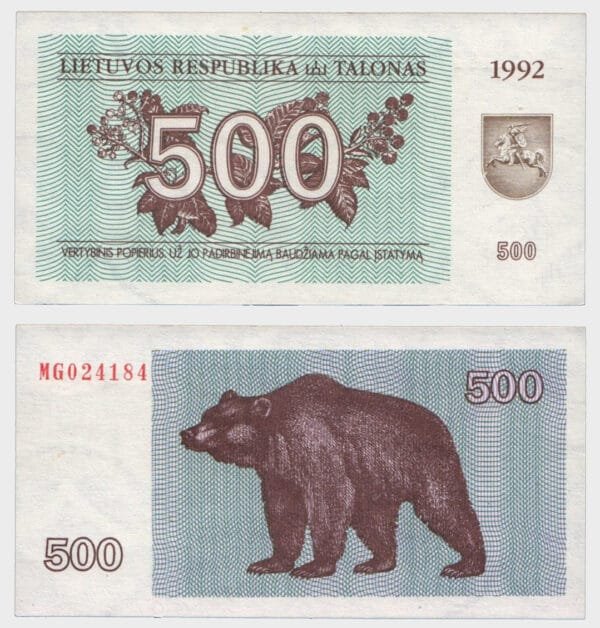1992 - 500 Talonas