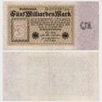 1923 - 5.000.000.000 Mark