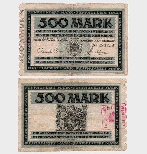 1923 - 500 Mark