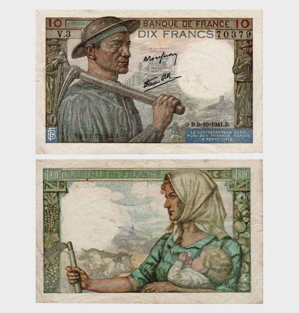 1941 - 10 Francs