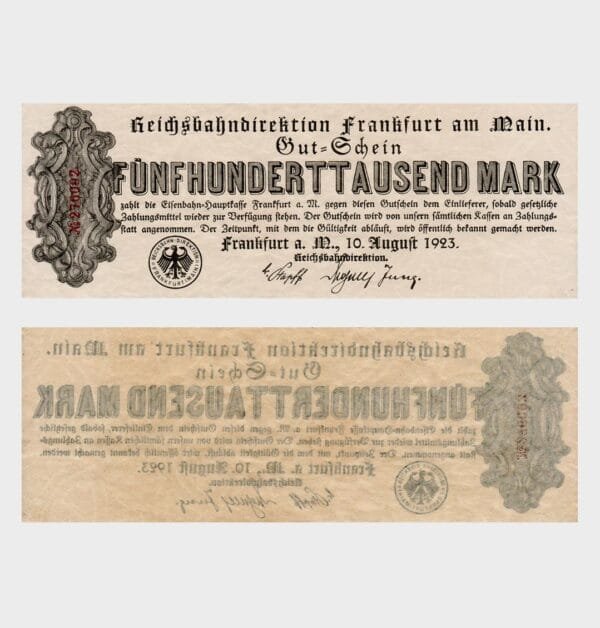 1923 - 500.000 Mark