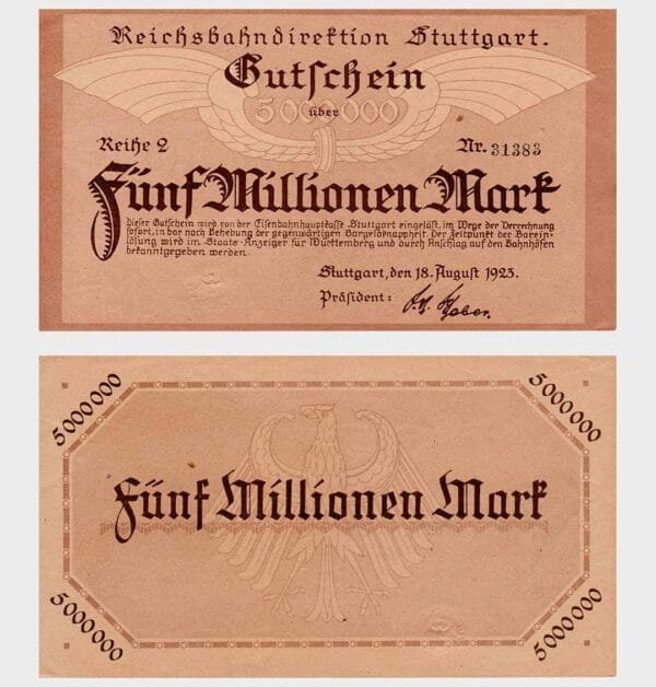 1923 - 5.000.000 Mark