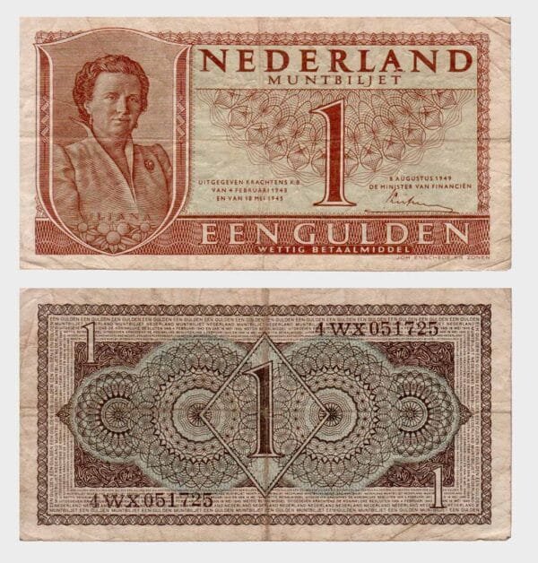 1949 - 1 Gulden