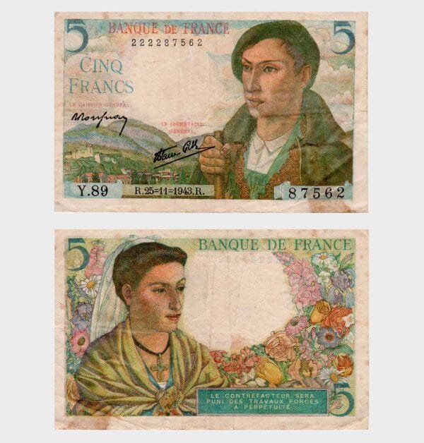 1943 - 5 Francs