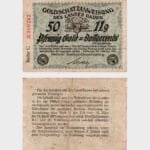 1923 - 50 Pfennig Gold