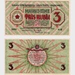 1919 - 3 Rubli