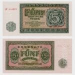 1955 - 5 Mark - MUSTER