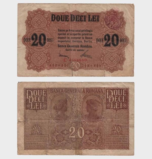 1917 - 20 Lei