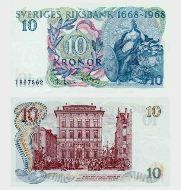 1968 - 10 Kronor - Commemorative