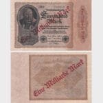 1922 - 1.000.000.000 Mark