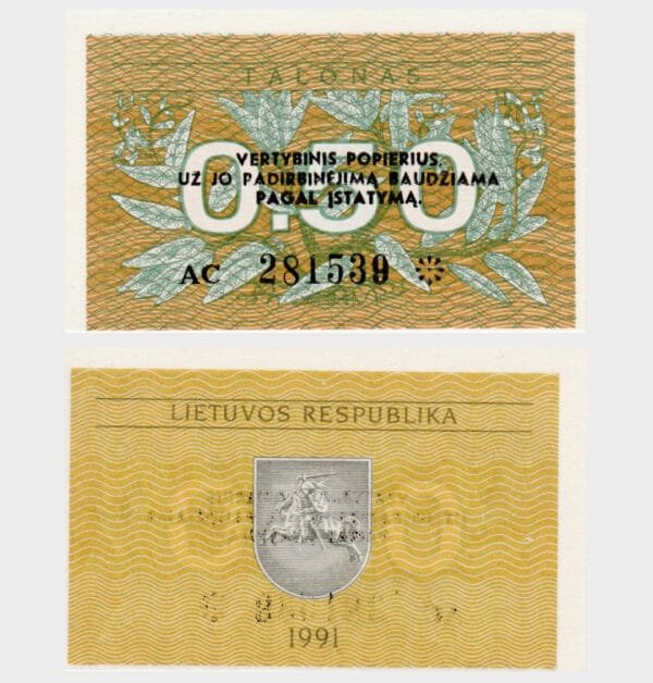 1991 - 0.50 - Talonas - ERROR