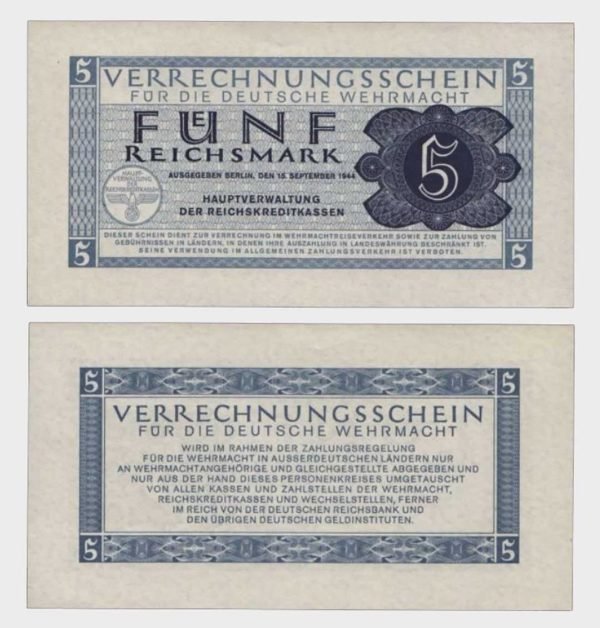 1944 - 5 Reichsmark