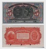 1919 - 5 Gourdes - SPECIMEN - PCGS