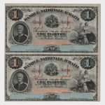 1875 - 1 Piastre - UNCUT