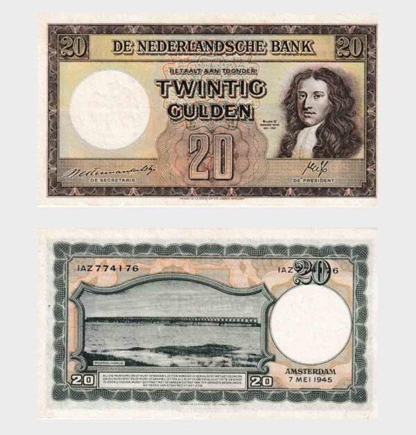 1945 - 20 Gulden