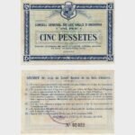1936 - 5 Pessetes