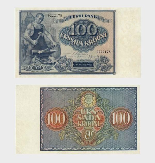 1935 - 100 Krooni