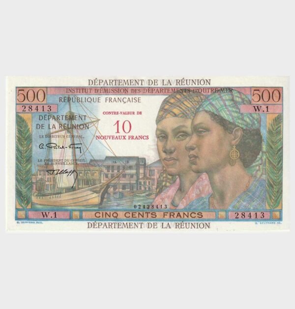 1967 - 10 Francs / 500 Francs