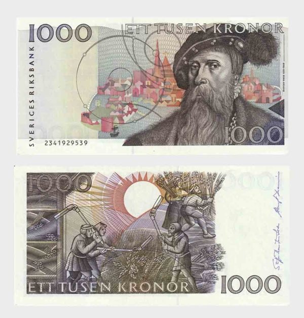 1992 - 1000 Kronor