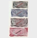 1972 - 1,5,10,100 Pounds - SPECIMEN - Image 2