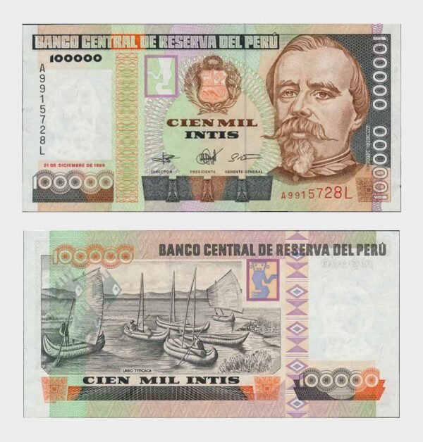 1989 - 100.000 Intis