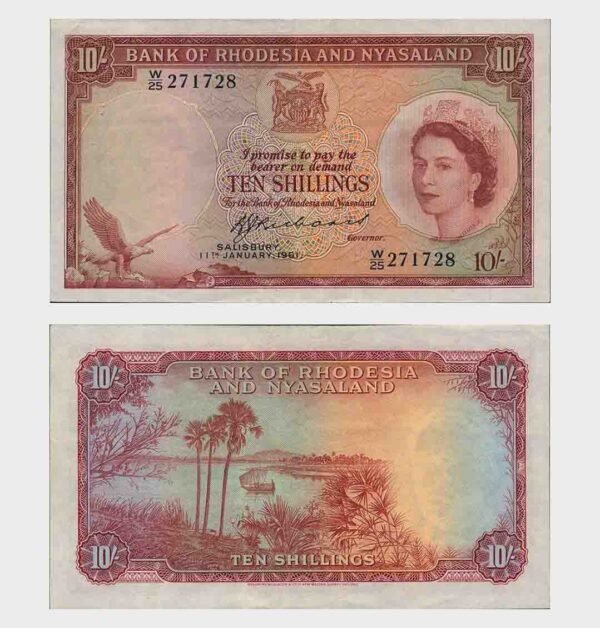 1961 - 10 Shillings