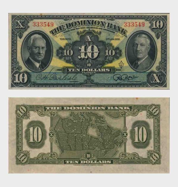 1938 - 10 Dollars
