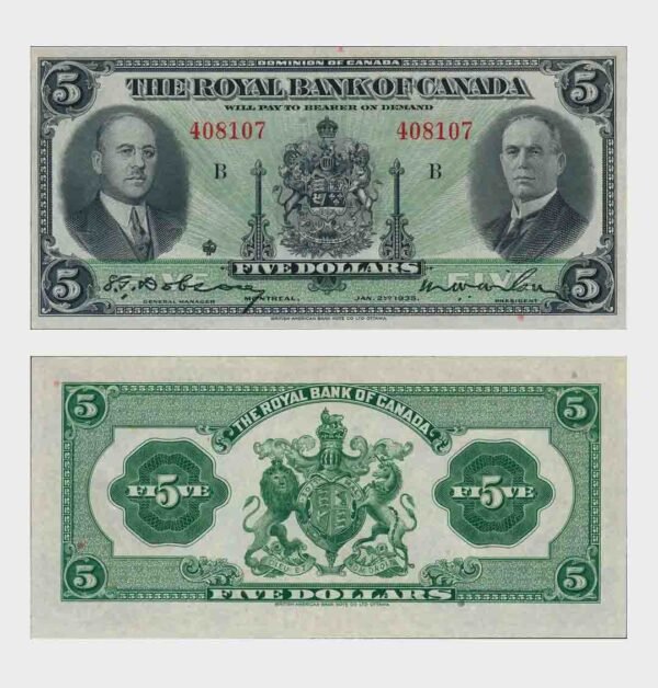 1935 - 5 Dollars