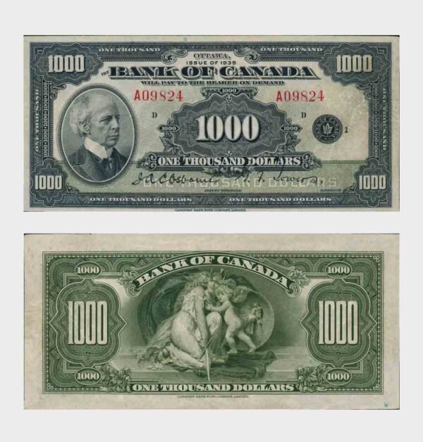 1935 - 1000 Dollars