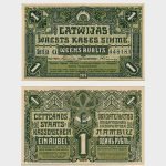 1919 - 1 Rublis
