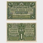 1919 - 1 Rublis