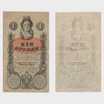1858 - 1 Gulden