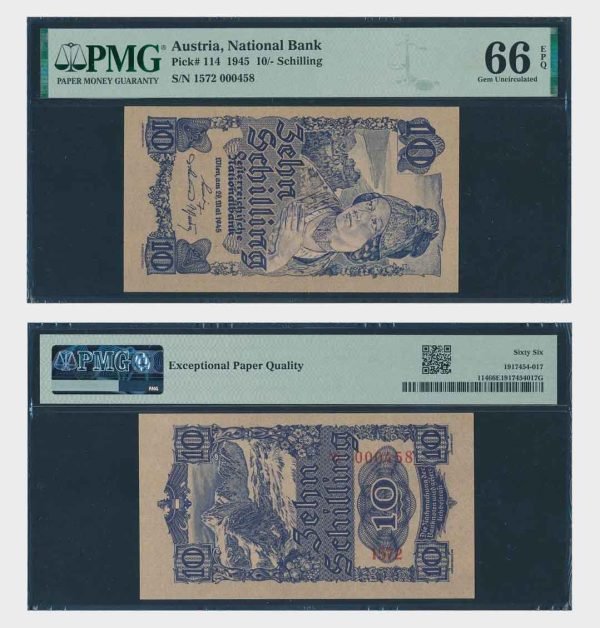 1945 - 10 Schilling - PMG