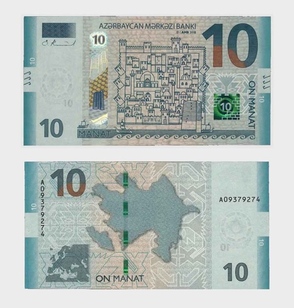 2018 - 10 Manat