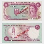 1981 - 5 Dollars - SPECIMEN