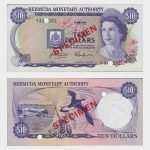 1978 - 10 Dollars - SPECIMEN