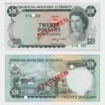 1984 - 20 Dollars - SPECIMEN