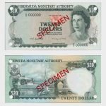 1981 - 20 Dollars - SPECIMEN