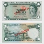 1974 - 20 Dollars - SPECIMEN