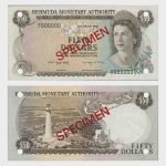 1982 - 50 Dollars - SPECIMEN