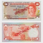1982 - 100 Dollars - SPECIMEN