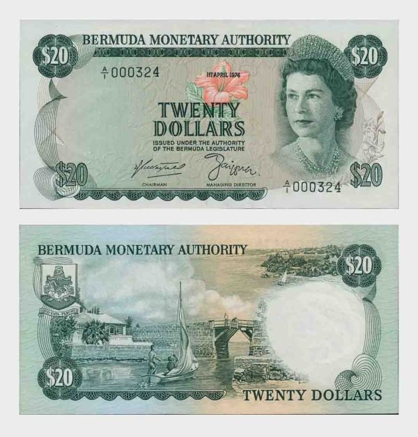 1974 - 20 Dollars - S/N : ...324