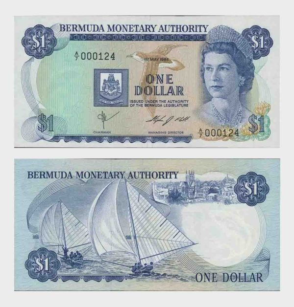 1984 - 1 Dollar - S/N : ...124