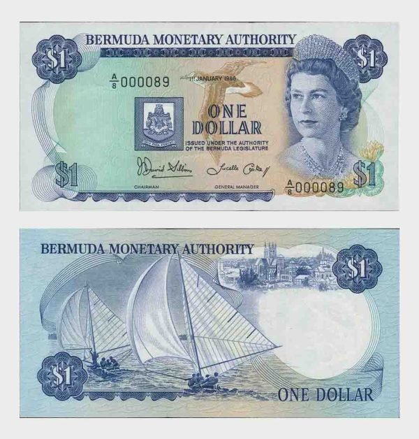 1986 - 1 Dollar - S/N : ...89