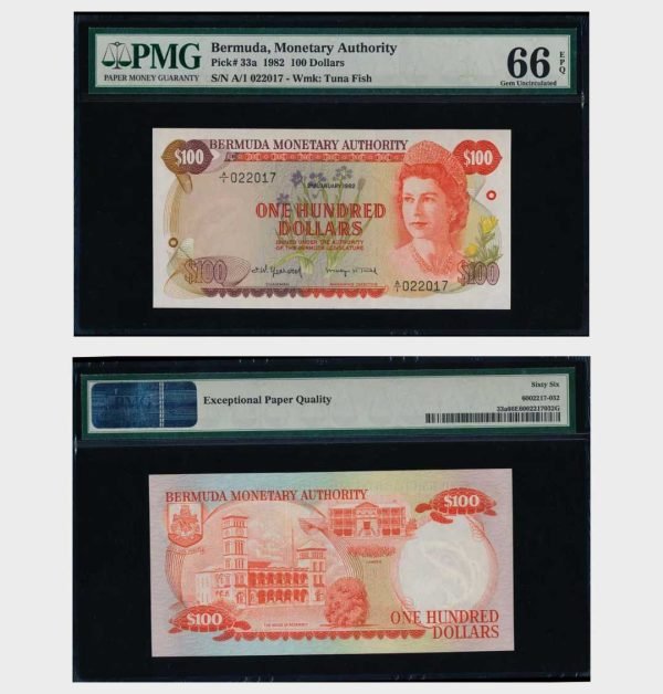 1986 - 100 Dollars - PMG