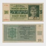 1944 - 20 Korun - SPECIMEN