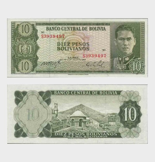1962 - 10 Pesos